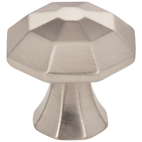1-1/4" Octagonal Wheeler Cabinet Knob