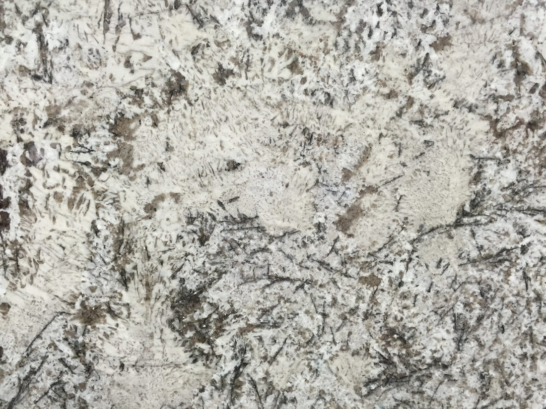 Bianco Antico Granite countertop slab detail