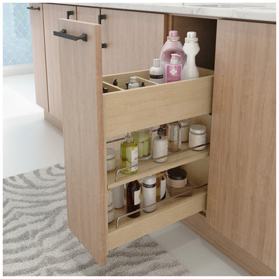 'No Wiggle' Soft-close Vanity Cabinet Pullout