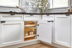 Girasolo with Wood Classic Shelves Blind Corner Optimizer w/ Soft-Close