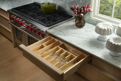 Wood Trim-to-Fit Utensil/Cutlery Tray Insert