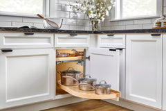 Girasolo with Wood Classic Shelves Blind Corner Optimizer w/ Soft-Close