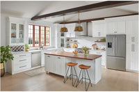 Loxley Cabinet Pull in installed