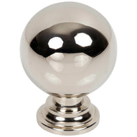 1-1/8" Davis Cabinet Knob in Polished Nickel