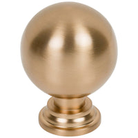 1-1/8" Davis Cabinet Knob in Satin Bronze