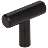 1-9/16" Naples Cabinet "T" Knob in Matte Black