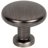 1-3/8" Weser Cabinet Knob in Brushed Pewter