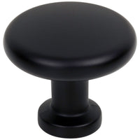 1-3/8" Weser Cabinet Knob in Matte Black