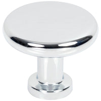 1-3/8" Weser Cabinet Knob in Polished Chrome