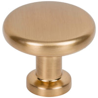 1-3/8" Weser Cabinet Knob in Satin Bronze