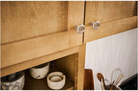 1-3/8" Weser Cabinet Knob in installed