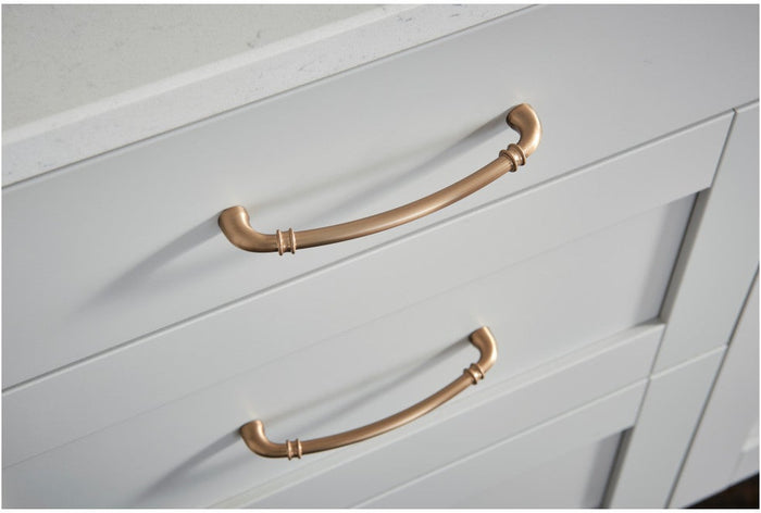 Marie Cabinet Pull installed on cabinets