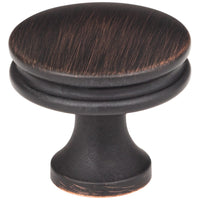 1-1/4" Marie Cabinet Knob in Brushed Oil Rubbed Bronze