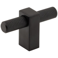 2-3/8" Larkin Knurled "T" Knob in Matte Black
