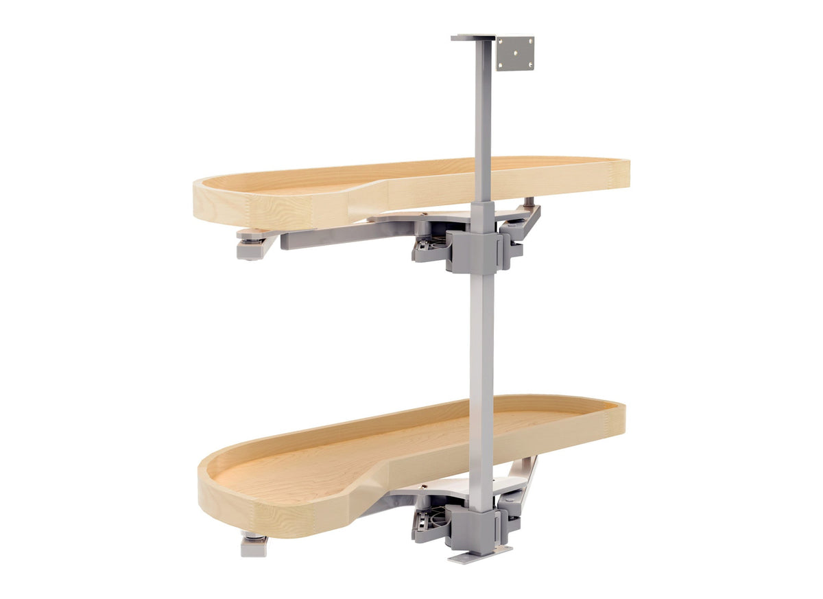 Girasolo with Wood Classic Shelves Blind Corner Optimizer w/ Soft-Close