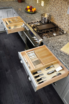Wood Knife Block Insert