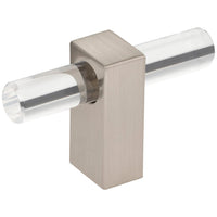 2-3/8" Spencer "T" Knob in Satin Nickel