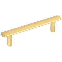 William Cabinet Pull in Brushed Gold