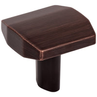 1-1/4" William Cabinet Knob in Brushed Oil Rubbed Bronze