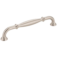 Tiffany Cabinet Pull in Satin Nickel