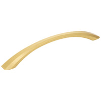 Wheeler Cabinet Pull in Brushed Gold