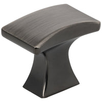 1-1/4" Flared Philip Cabinet Knob in Brushed Pewter