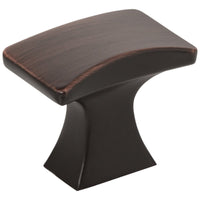 1-1/4" Flared Philip Cabinet Knob in Brushed Oil Rubbed Bronze