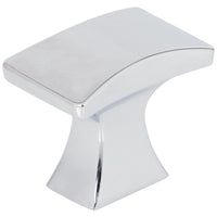 1-1/4" Flared Philip Cabinet Knob in Polished Chrome