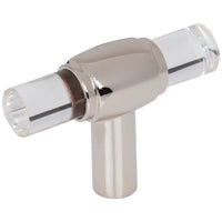 2" Carmen Cabinet "T" Knob in Polished Nickel
