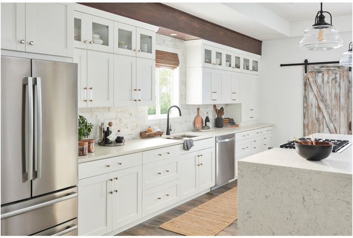 2" Carmen Cabinet "T" Knob installed on cabinets