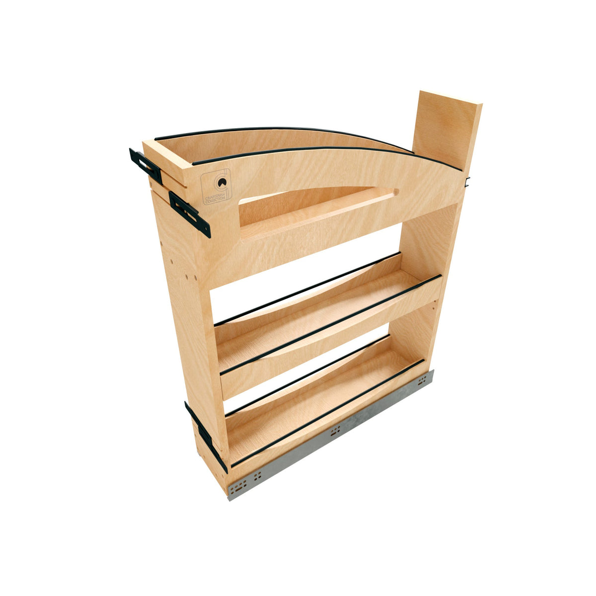 Craftsman Collection Solid Wood Pullout Organizer w/ BLUM Soft-Close