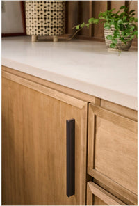 Brewer Cabinet T-Pull in installed