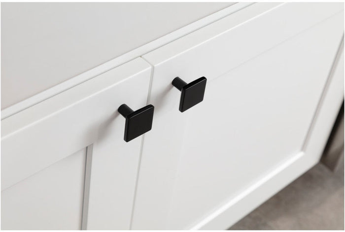 Walker 1 Cabinet Knob installed on cabinets