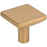 Walker 1 Cabinet Knob in Satin Bronze