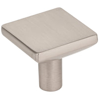 Walker 1 Cabinet Knob in Satin Nickel
