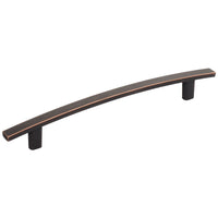 Square Thatcher Cabinet Bar Pull in Brushed Oil Rubbed Bronze