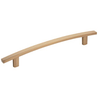 Square Thatcher Cabinet Bar Pull in Satin Bronze