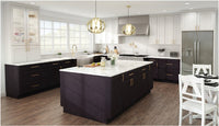 Square Thatcher Cabinet Bar Pull in installed