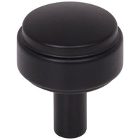 1-1/8" Hayworth Cabinet Knob in Matte Black