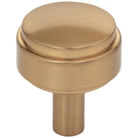 1-1/8" Hayworth Cabinet Knob in Satin Bronze