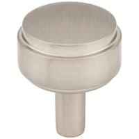 1-1/8" Hayworth Cabinet Knob in Satin Nickel