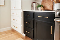 1-1/8" Hayworth Cabinet Knob in installed