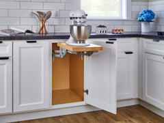 Heavy Duty Mixer Lift with Shelf