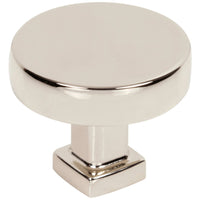 1-3/8" Ogden Cabinet Knob in Polished Nickel