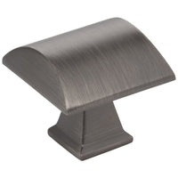 1-1/4" Roman Cabinet Knob in Brushed Pewter