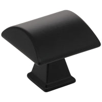 1-1/4" Roman Cabinet Knob in Matte Black
