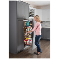 Chrome Wire Soft-close Pantry Pullout