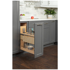 'No Wiggle' Magnetic Knife Organizer Soft-close Pullout