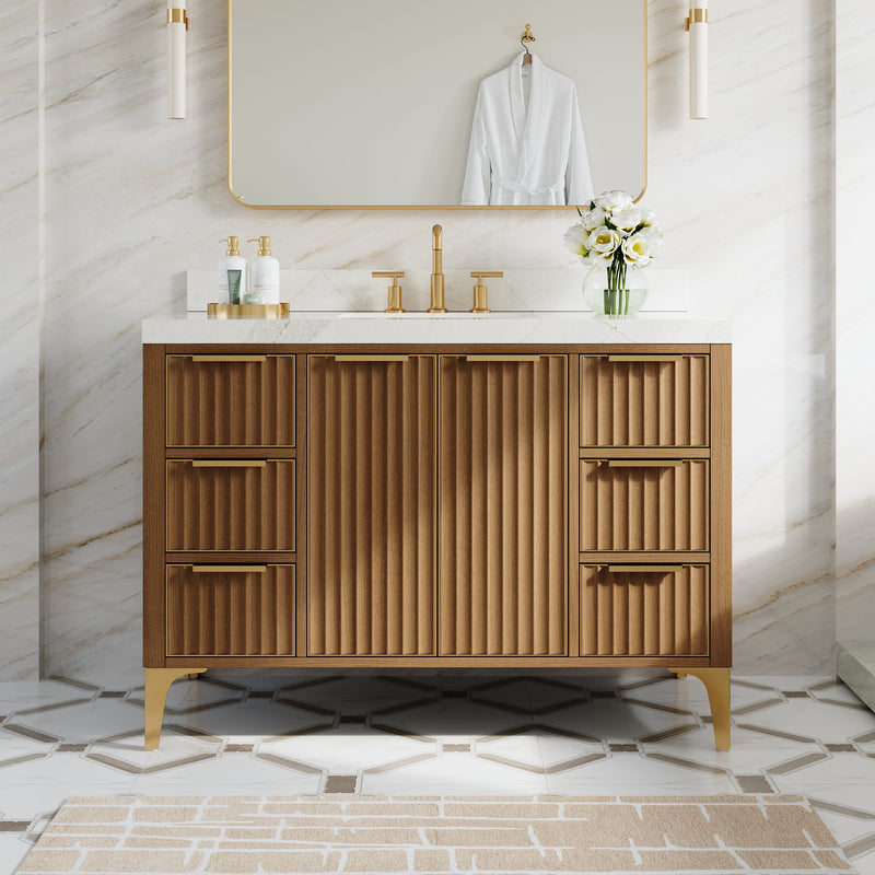 Oak Metro Vanity