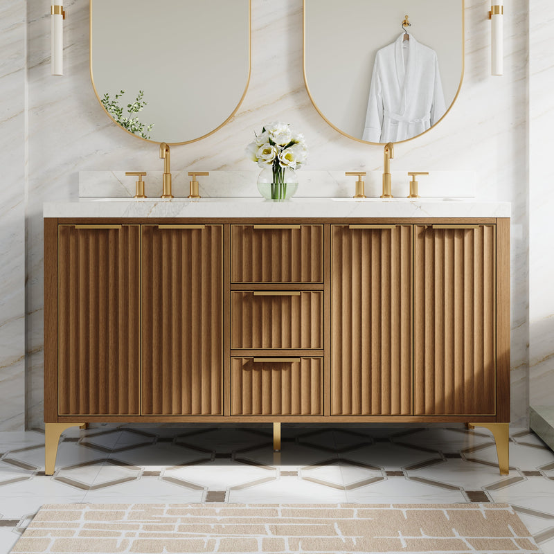 Oak Metro Vanity